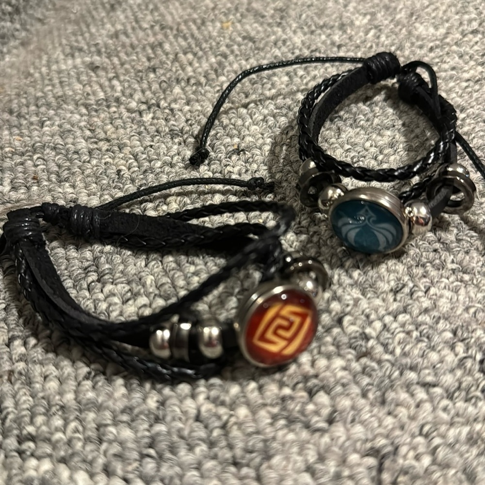 Set of two Genshin Impact bracelets